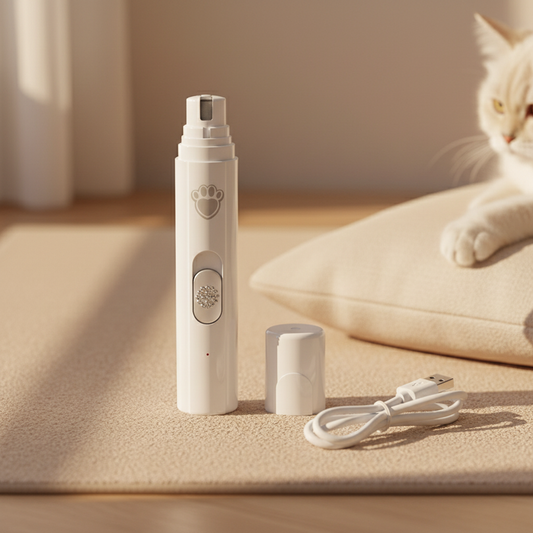 Pet Nail Grinder White – Lifestyle